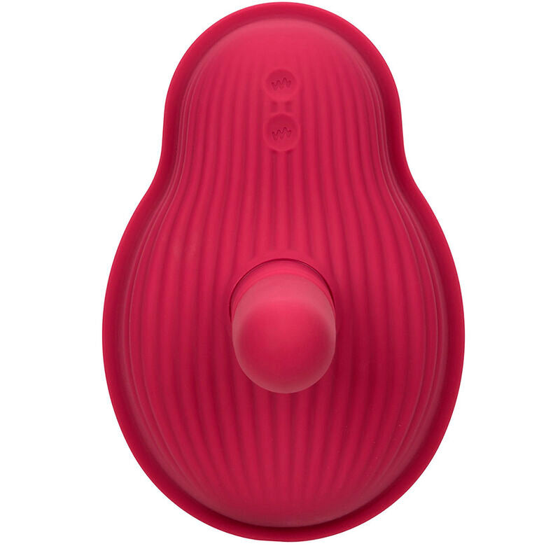 CALEXOTICS - RIDER MASSAGER DOUBLE MOTOR REMOTE CONTROL RED - 2