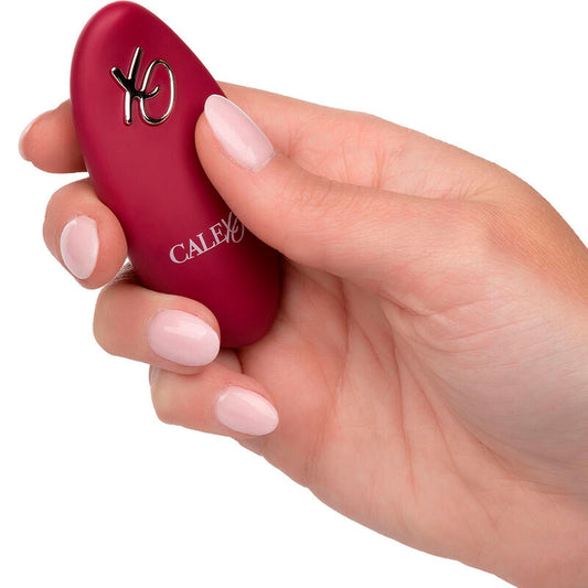 CALEXOTICS - RIDER MASSAGER DOUBLE MOTOR REMOTE CONTROL RED - 1