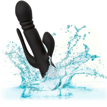 CALEXOTICS - BLACK TRIPLE EUPHORIA VIBRATOR
