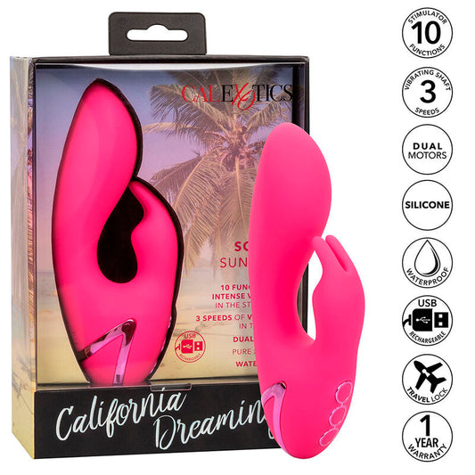 CALEXOTICS - SO. CAL SUNSHINE VIBRATOR RABBIT FUCHSIA BY CALIFORNIA DREAMING - 1