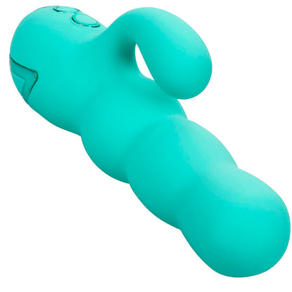 CALEXOTICS - DEL MAR DIVA VIBRATOR RABBIR AQUA GREEN BY CALIFORNIA DREAMING - 4