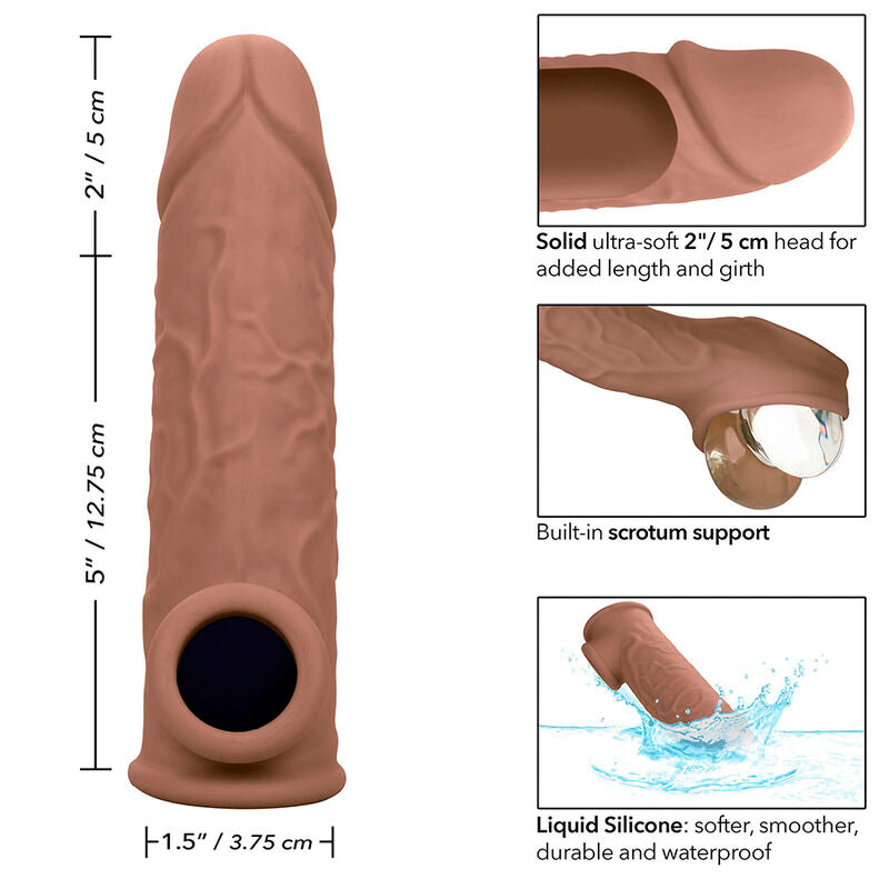 CALEXOTICS - PERFORMANCE MAXX LIFE-LIKE EXTENSION 7 BROWN SKIN - 10
