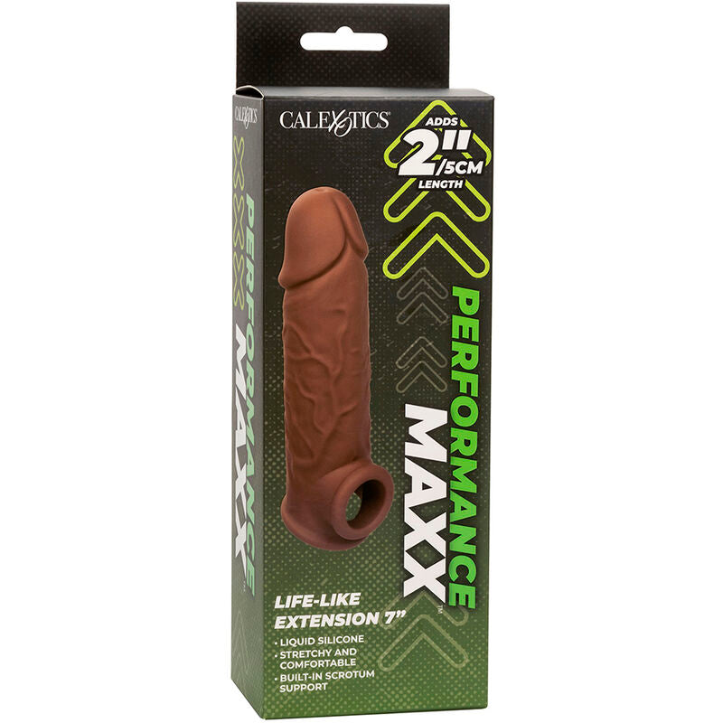 CALEXOTICS - PERFORMANCE MAXX LIFE-LIKE EXTENSION 7 BROWN SKIN - 9