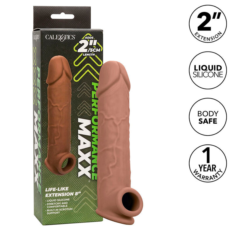 CALEXOTICS - PERFORMANCE MAXX LIFE-LIKE EXTENSION 8 BROWN SKIN - 11