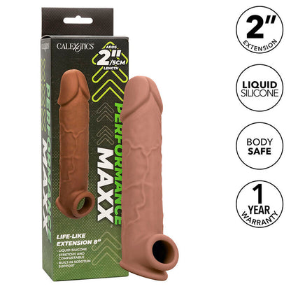 CALEXOTICS - PERFORMANCE MAXX LIFE-LIKE EXTENSION 8 BROWN SKIN - 11