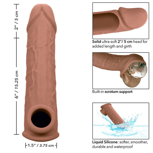 CALEXOTICS - PERFORMANCE MAXX LIFE-LIKE EXTENSION 8 BROWN SKIN - 1