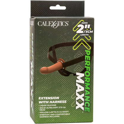 CALEXOTICS - PERFORMANCE MAXX EXTENSION WITH HARNESS BROWN SKIN - 8