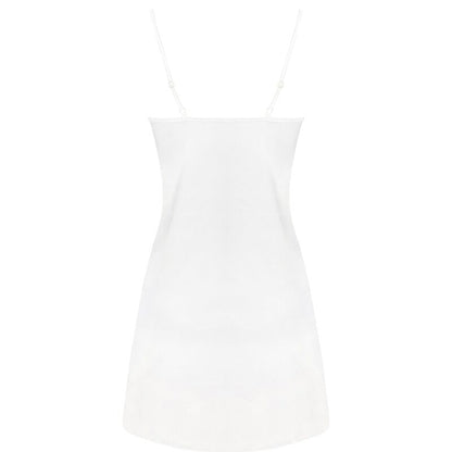 LIVCO CORSETTI FASHION - JACQUELINE LC 90249 VESTAGLIA + CAMICIA + PANTY ECRU S/M