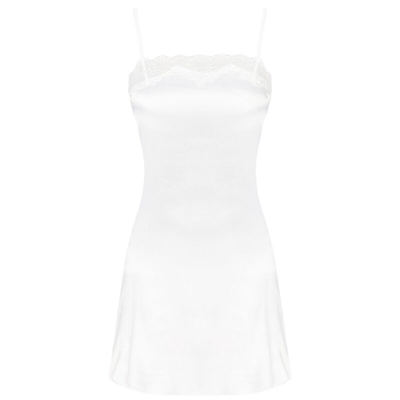 LIVCO CORSETTI FASHION - JACQUELINE LC 90249 VESTAGLIA + CAMICIA + PANTY ECRU S/M