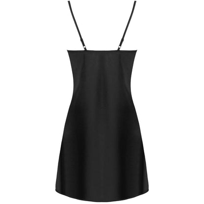 LIVCO CORSETTI FASHION - JACQUELINE LC 90249 VESTAGLIA + CAMICIA + PANTY NERO S/M