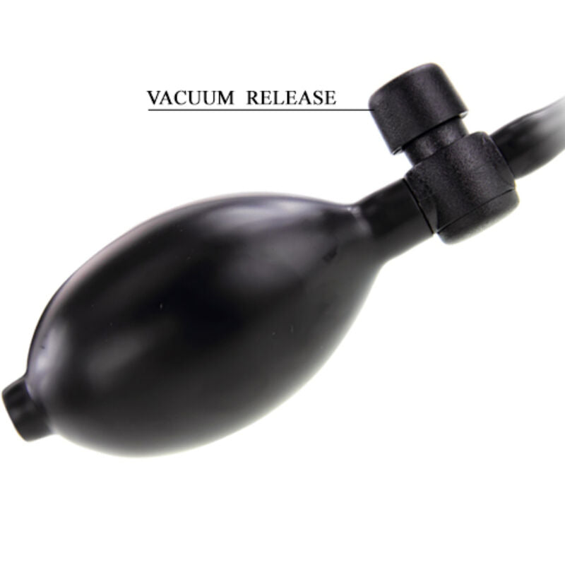 BAILE - INFLATABLE REALISTIC DILDO WITH SUCTION CUP 15 CM - 4