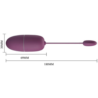 PRETTY LOVE - NYMPH VIBRATING EGG APP CONTROLLED LILA - 11