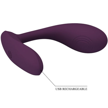 PRETTY LOVE - BAIRD G-SPOT 12 VIBRATIONS RECHARGEABLE LILA APP - 7