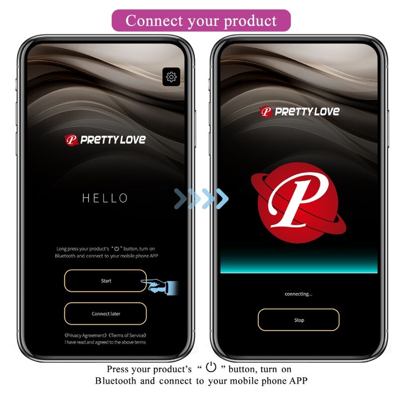 PRETTY LOVE - BAIRD G-SPOT 12 VIBRATIONS RECHARGEABLE LILA APP - 5
