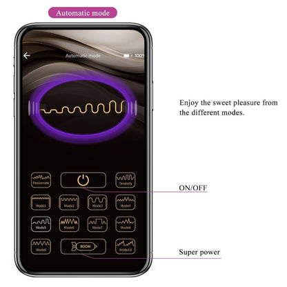 PRETTY LOVE - BAIRD G-SPOT 12 VIBRATIONS RECHARGEABLE LILA APP - 4