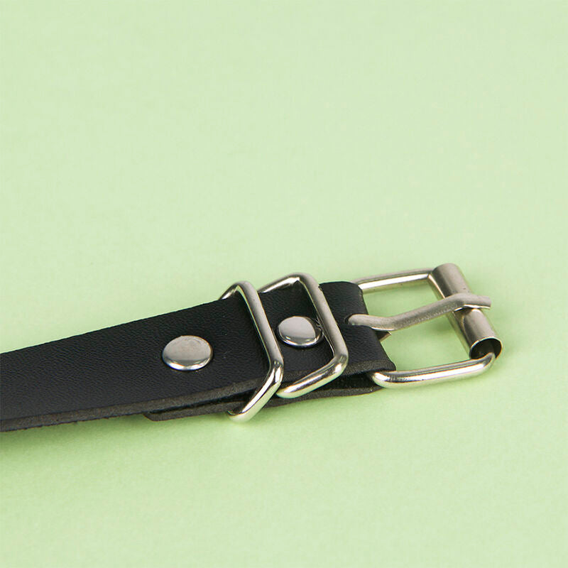 SUBBLIME - LEATHER CHAINBELT BLACK ONE SIZE - 5