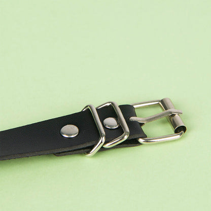 SUBBLIME - LEATHER CHAINBELT BLACK ONE SIZE - 5