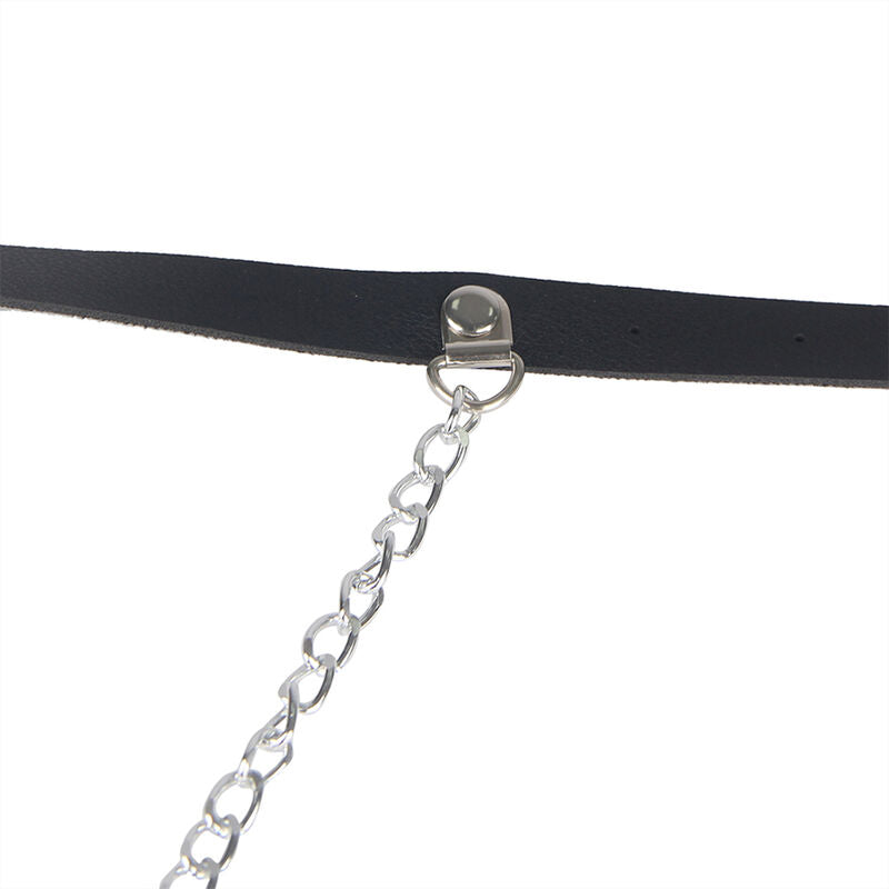SUBBLIME - LEATHER BELT HARNESS BLACK ONE SIZE - 9
