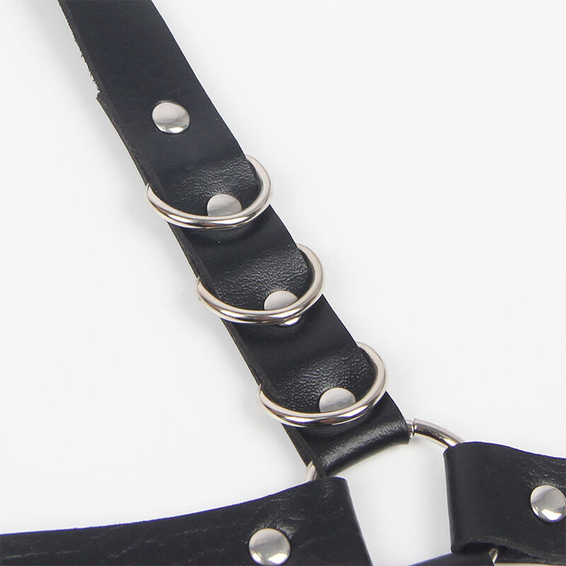 SUBBLIME - GARTER HARNESS WITH RINGS ONE SIZE - 8