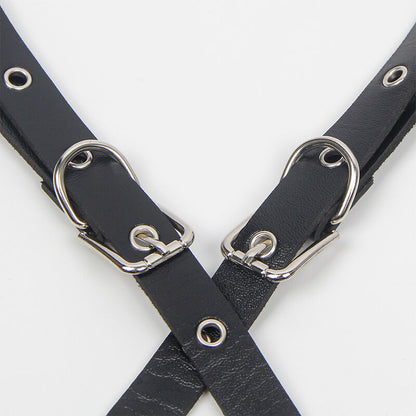 SUBBLIME - HARNESS WITH STRAPS AND CHAINDETAILS ONE SIZE - 10