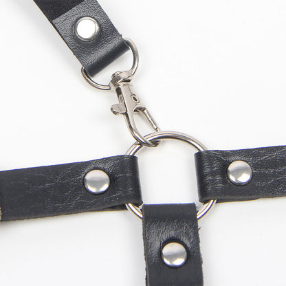 SUBBLIME - HARNESS WITH STRAPS AND CHAINDETAILS ONE SIZE - 3