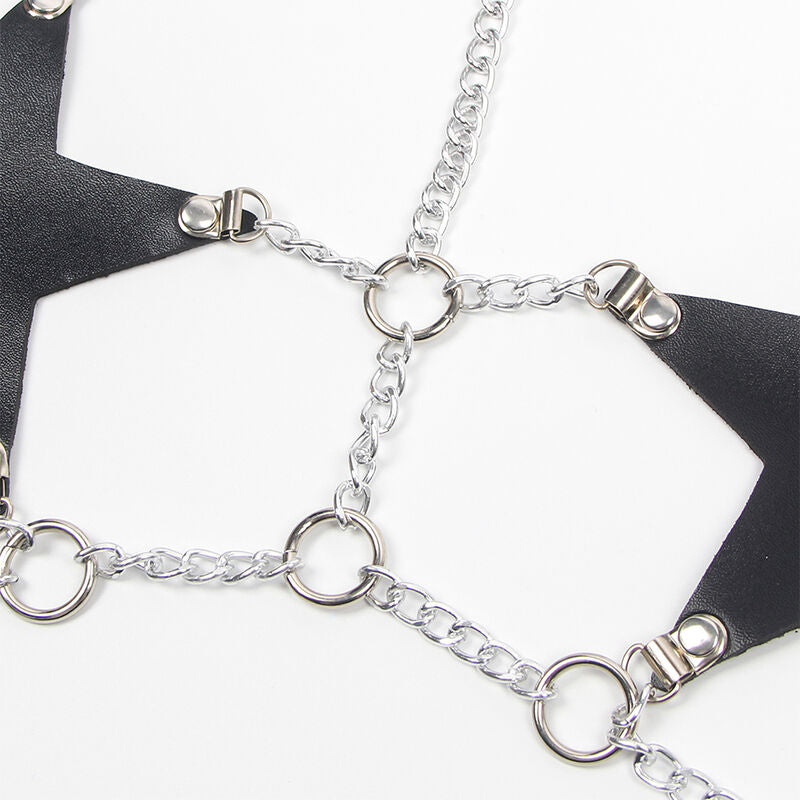 SUBBLIME - FULL BODY HARNESS WITH STAR CHAINDETAIL ONE SIZE - 9