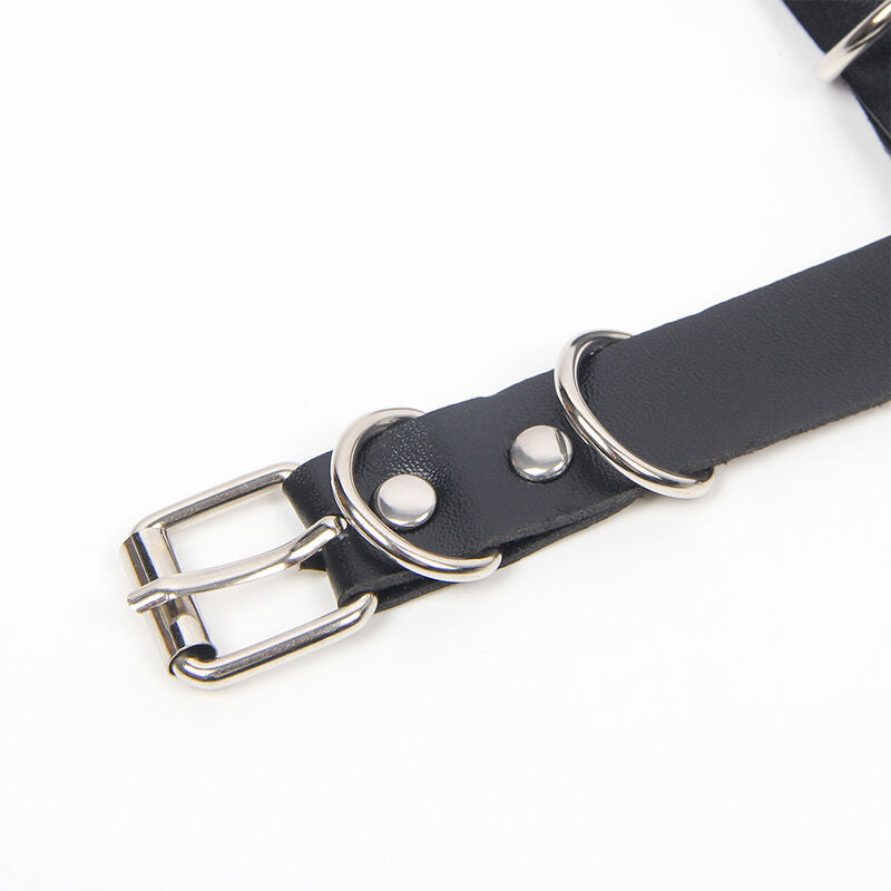 SUBBLIME - HARNESS BRA WITH CHAINDETAIL ONE SIZE - 8