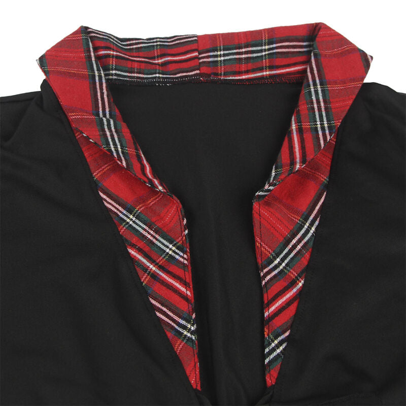 SUBBLIME - SEXY SCHOOLGIRL COSTUME WITH TOP L/XL - S/M - 17