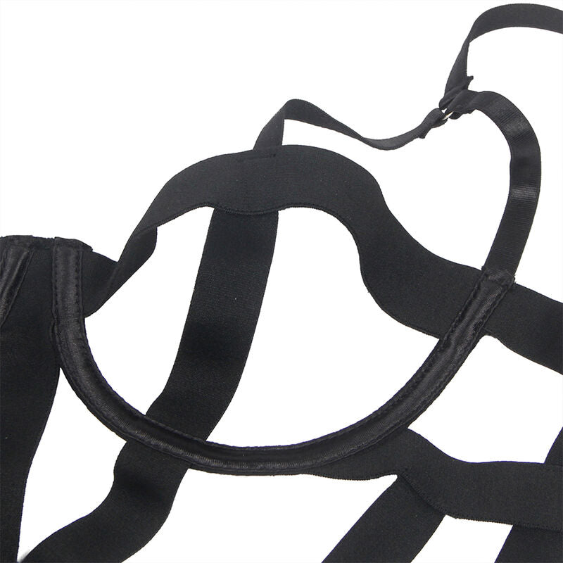 SUBBLIME - SEXY BODY WITH CUTOUTS BLACK L/XL - S/M - 10