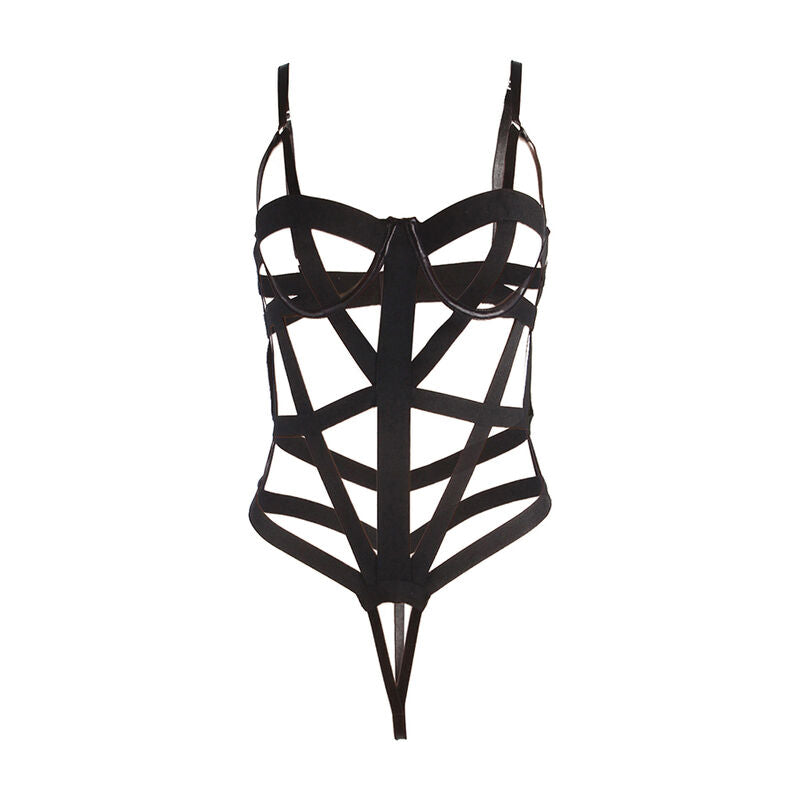SUBBLIME - SEXY BODY WITH CUTOUTS BLACK L/XL - S/M - 16