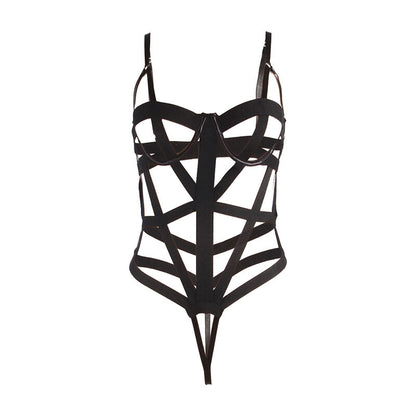 SUBBLIME - SEXY BODY WITH CUTOUTS BLACK L/XL - S/M - 16