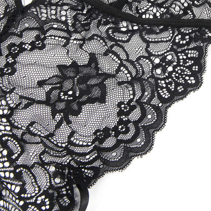 SUBBLIME - POLICE BODY COSTUME IN BLACK LACE L/XL