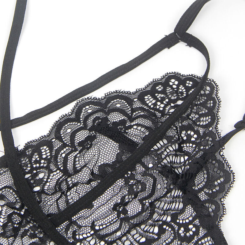 SUBBLIME - LACE BODY POLICE COSTUME BLACK L/XL - 17