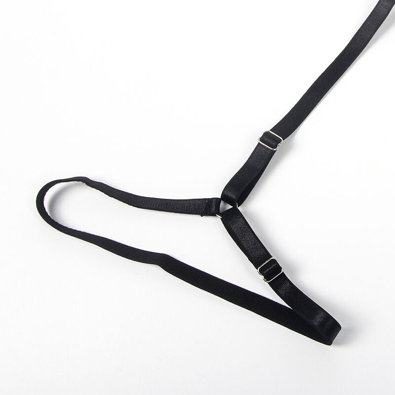 SUBBLIME - POLICE BODY COSTUME IN BLACK LACE L/XL