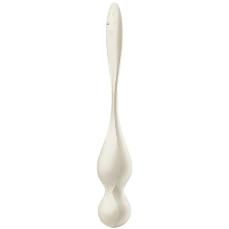 SATISFYER - LOVE BIRDS VIBRATING KEGEL BALLS WHITE - 5