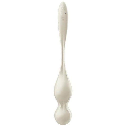 SATISFYER - LOVE BIRDS VIBRATING KEGEL BALLS WHITE - 1