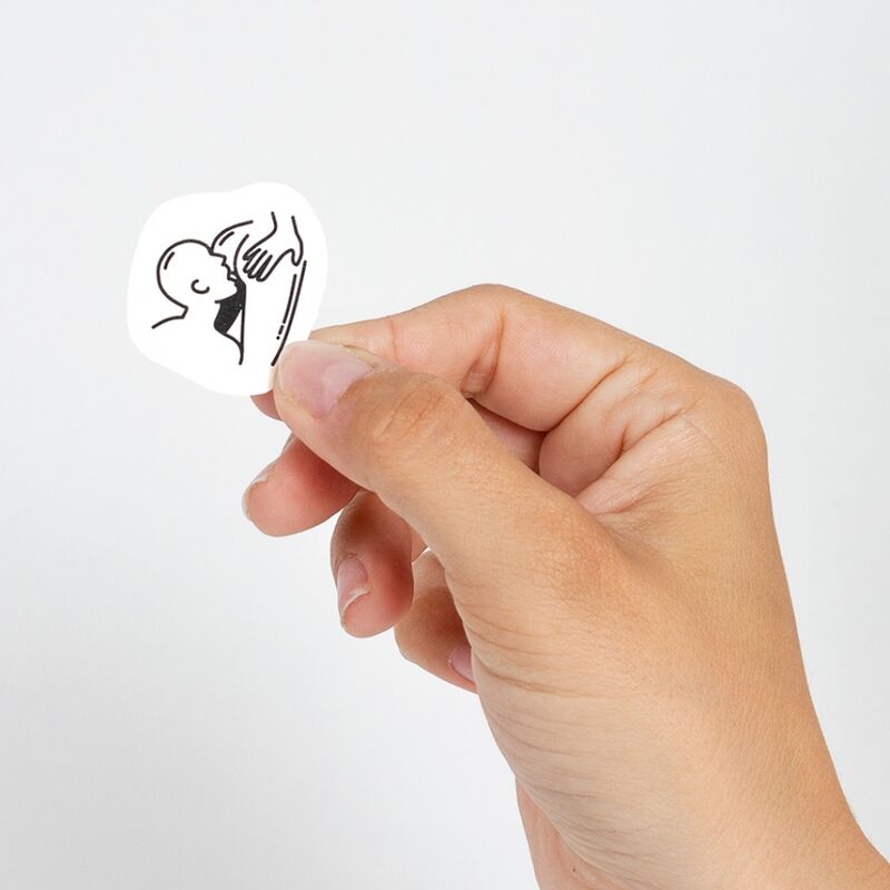 SECRET PLAY - SET OF 10 TEMPORARY TATTOOS KINKY COLLECTION - 4