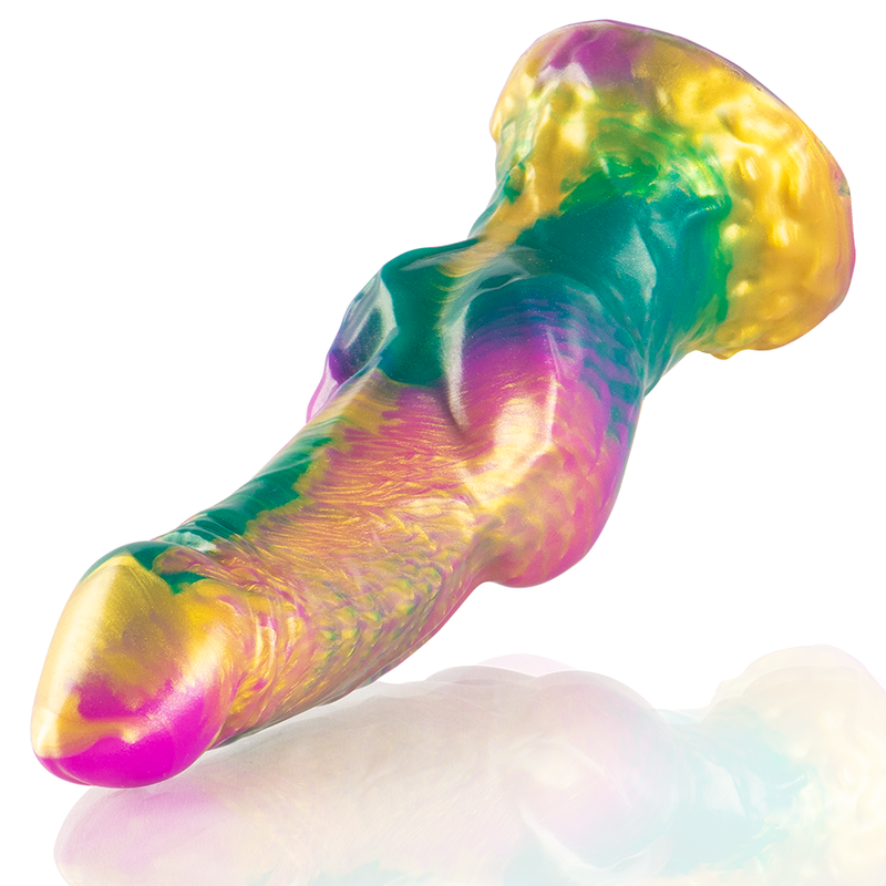 EPIC - IRIS DILDO WITH RAINBOW TESTICLES OF PLEASURE - 2