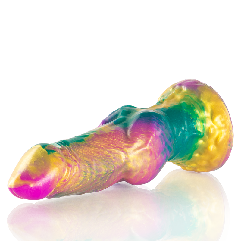 EPIC - IRIS DILDO WITH RAINBOW TESTICLES OF PLEASURE - 4