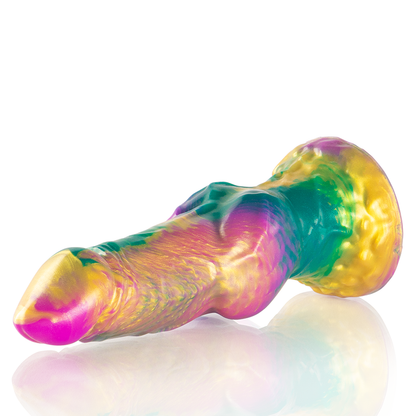 EPIC - IRIS DILDO WITH RAINBOW TESTICLES OF PLEASURE - 4