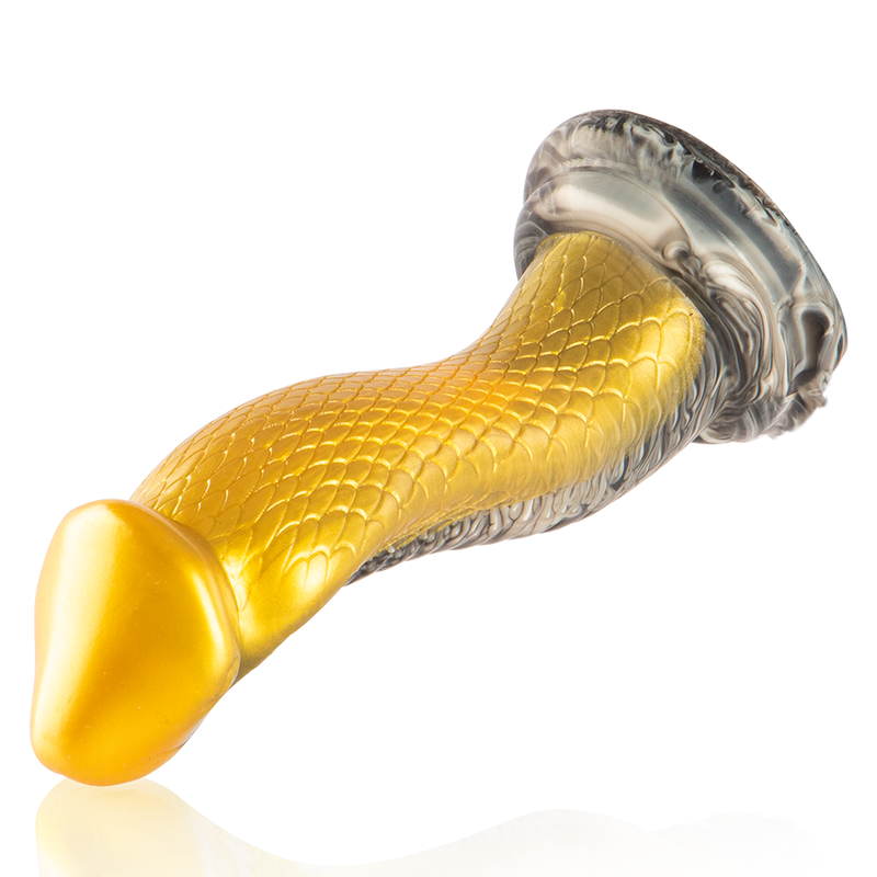 EPIC - DRAKON DILDO YELLOW COBRA - 6