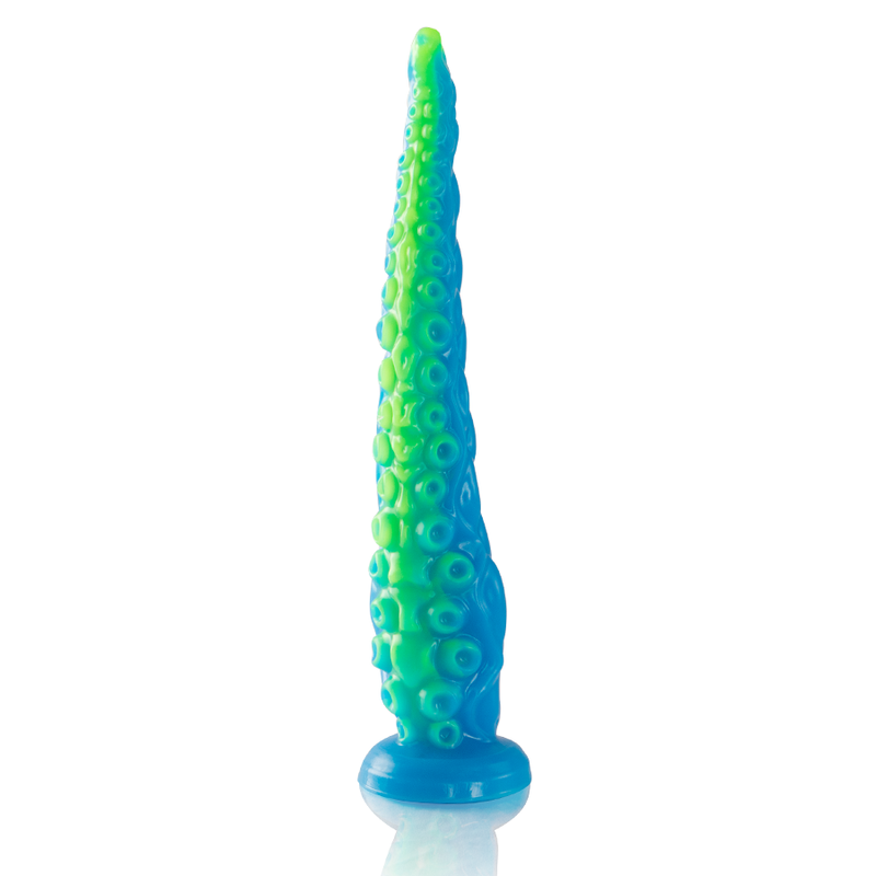 EPIC - SCYLLA FLUORESCENT THIN TENTACLE DILDO LARGE SIZE - 6