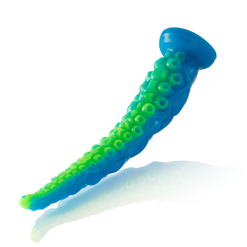 EPIC - SCYLLA FLUORESCENT THIN TENTACLE DILDO SMALL SIZE - 2