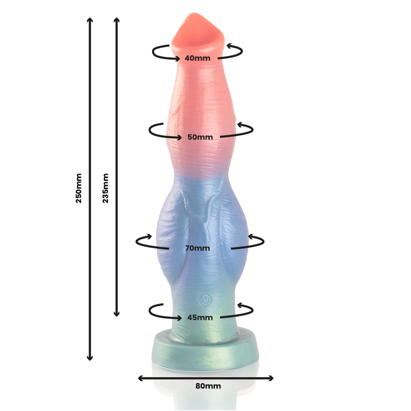 EPIC - ARION DILDO SYMPHONY OF PLEASURE RECHARGEABLE REMOTE CONTROL - 7