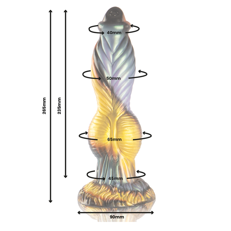 EPIC - PHOENIX DILDO THE RESURGENCE OF PLEASURE RECHARGEABLE REMOTE CONTROL - 8