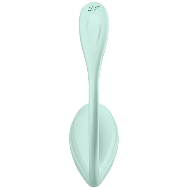 SATISFYER - SMOOTH PETAL G-POINT STIMULATOR WATER GREEN FREE APP - 5