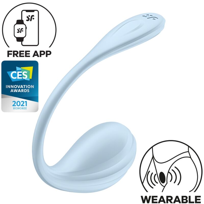 SATISFYER - SMOOTH PETAL G-POINT STIMULATOR SKY BLUE FREE APP - 6