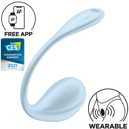 SATISFYER - SMOOTH PETAL G-POINT STIMULATOR SKY BLUE FREE APP - 6