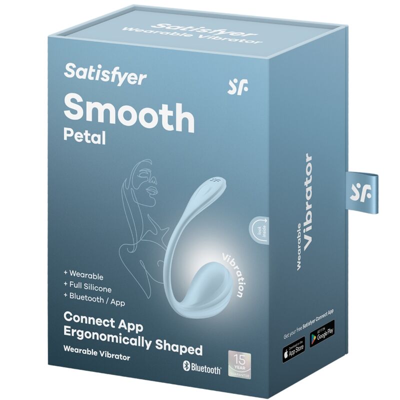 SATISFYER - SMOOTH PETAL G-POINT STIMULATOR SKY BLUE FREE APP - 3