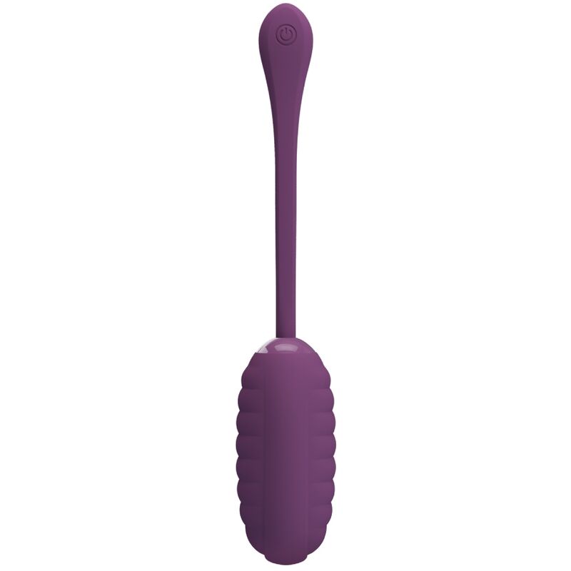 PRETTY LOVE - CASPER PURPLE RECHARGEABLE VIBRATING EGG - 16
